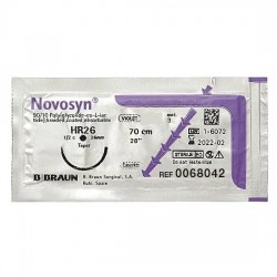 B. Braun Novosyn 2/0 felszívódó sebészeti varróanyag