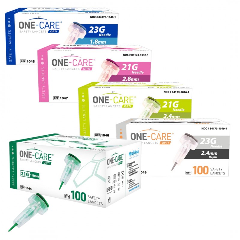 MediVena Lancet ONE-CARE OPTI eldobható lancetta/ujjbegyszúró tű