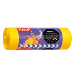 Paclan Bunny szemeteszsák, levendula illat, 60 l