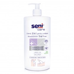 Seni Care mosdatókrém 3in1, 3% UREA, 1000 ml