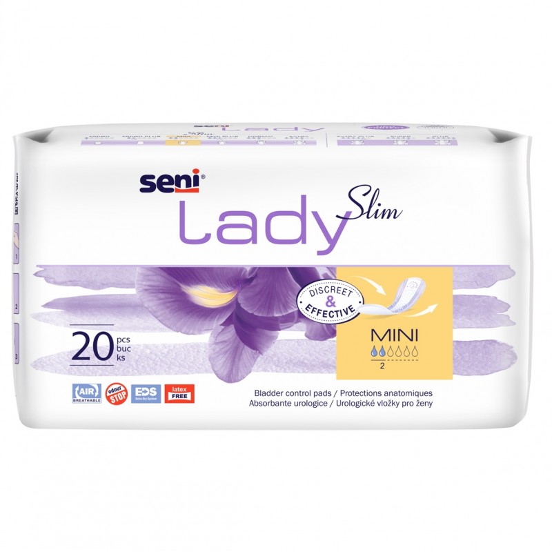 Seni Lady Slim Mini inkontinencia betét 20 db