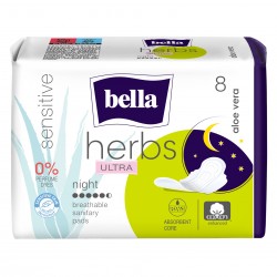 Bella Herbs Ultra Night Sensitive egészségügyi betét