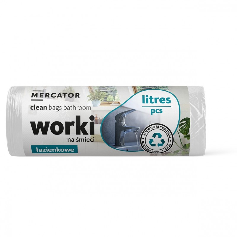 Mercator fürdőszobai hulladékgyűjtő zsák