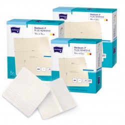 Medisorb P PLUS ADHESIVE poliuretán sebkötszer, 5 db