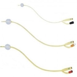 Foley urológiai katéter, szilikon bevonattal