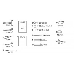 Matoset steril CENTRÁLIS KATÉTERSZETT