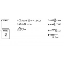Matoset steril VARRAT-ELTÁVOLÍTÓ SZETT