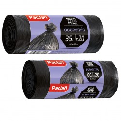 Paclan Economic szemeteszsák 35 l, 60 l