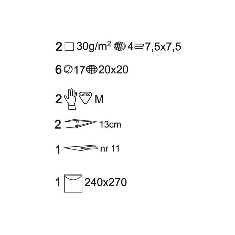 Matoset steril KÖTSZERSZETT