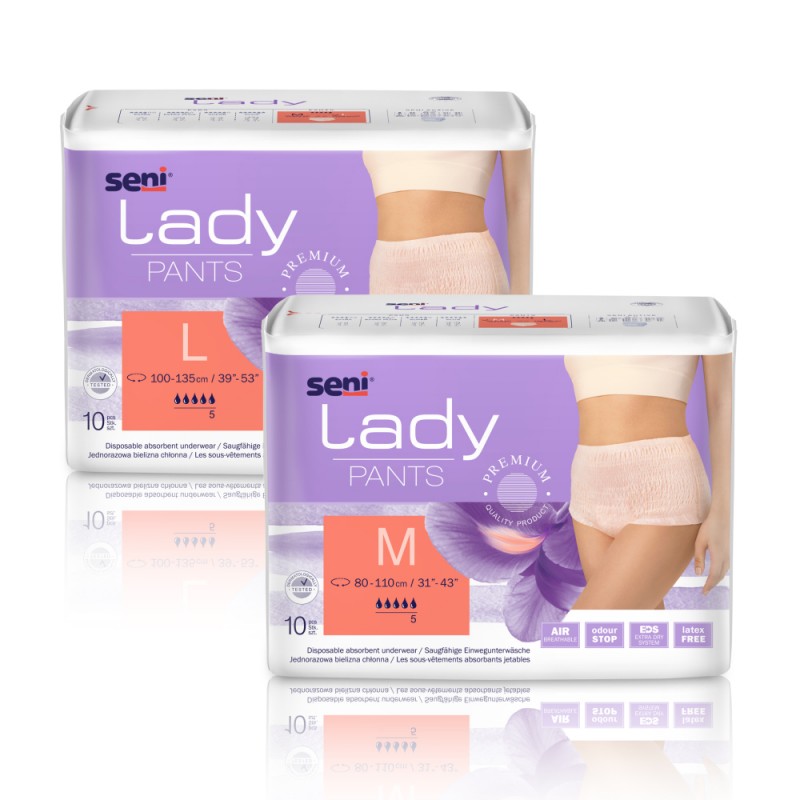 Seni Lady Pants egyszerhasználatos, nedvszívó alsónemű