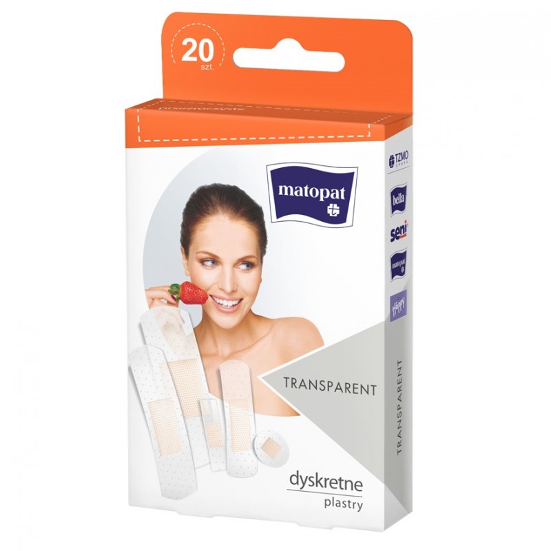 Matopat TRANSPARENT sebtapasz