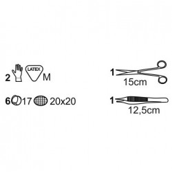 Matoset steril VARRAT-ELTÁVOLÍTÓ SZETT