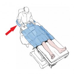 Matodrape steril, nem szőtt SMS védőtakaró felső testre