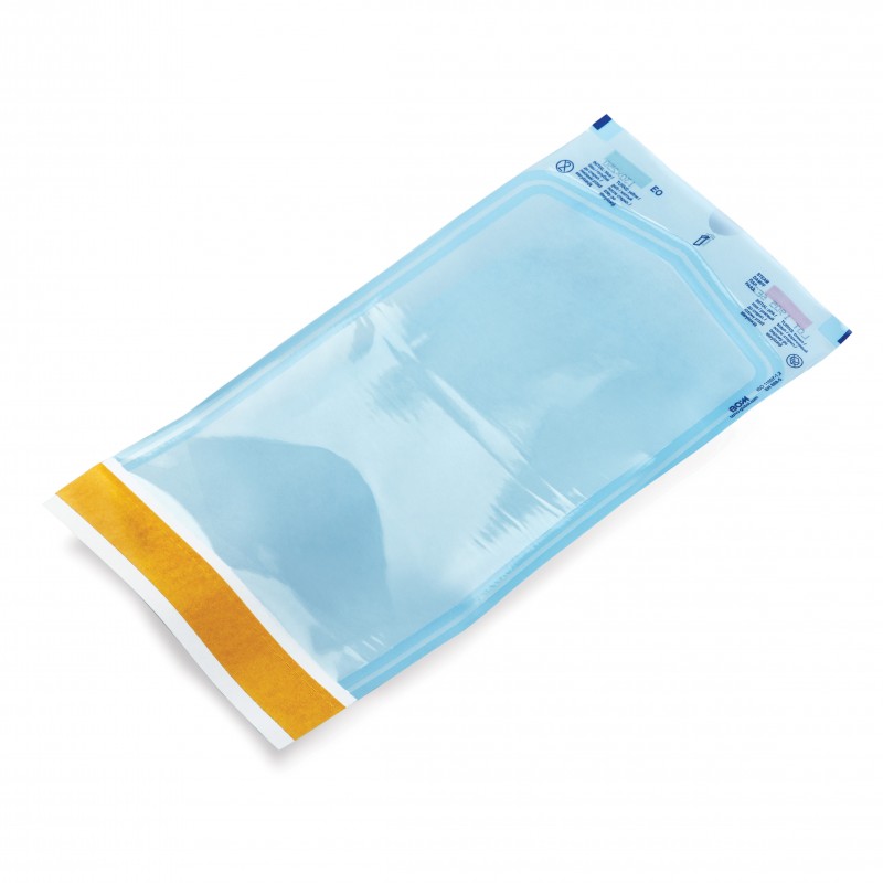 BOM papír-fólia, öntapadós tasak sterilizáláshoz