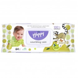 Bella Baby Happy Almond&Olive nedves babatörlőkendő