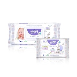 Bella Baby Happy Sensitive nedves babatörlőkendő