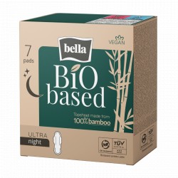 Bella BiO based Night ultravékony egészségügyi betét