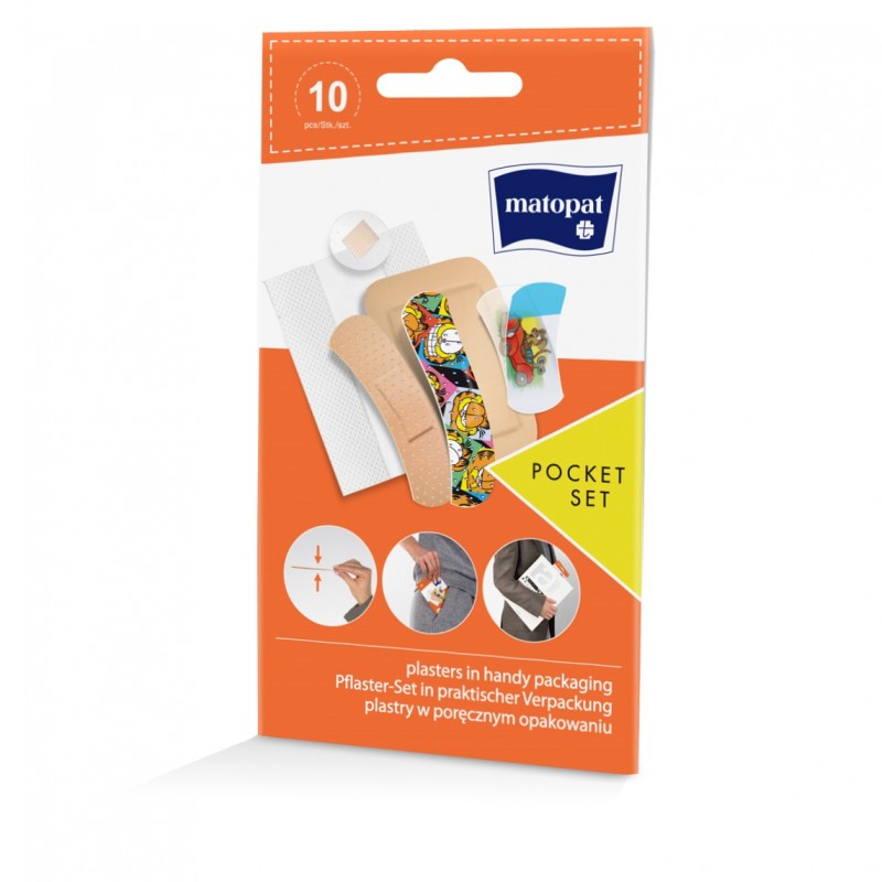 Matopat POCKET SET sebtapasz, 10 db