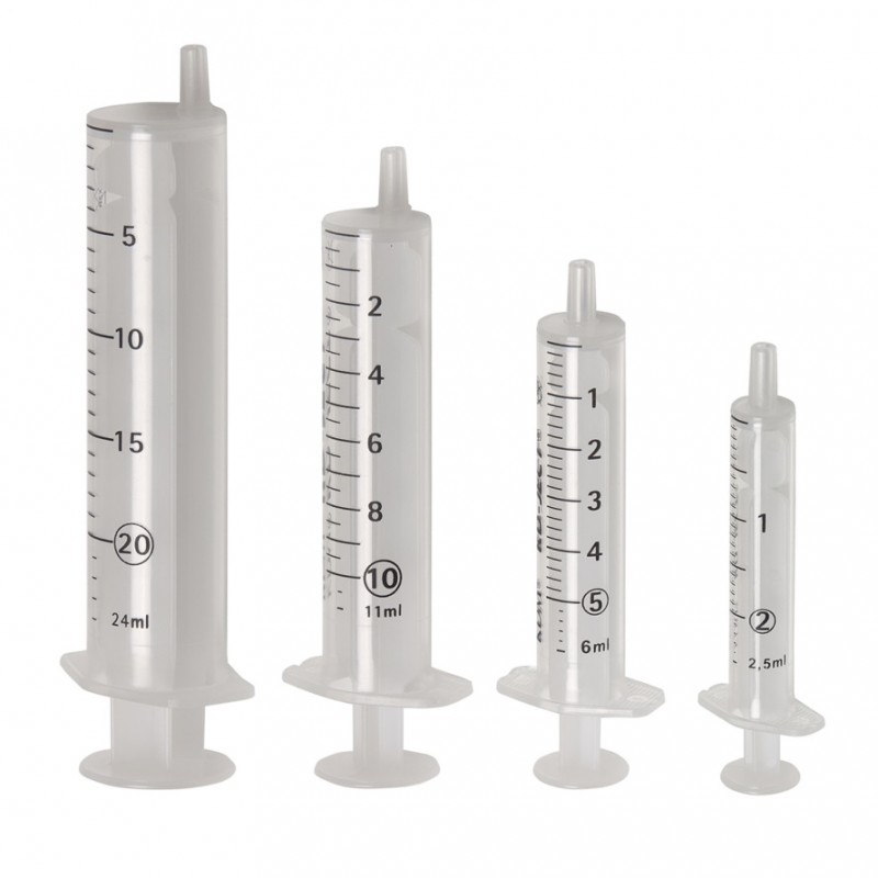 KD-Medical KD-JECT II kétrészes Luer-fecskendő