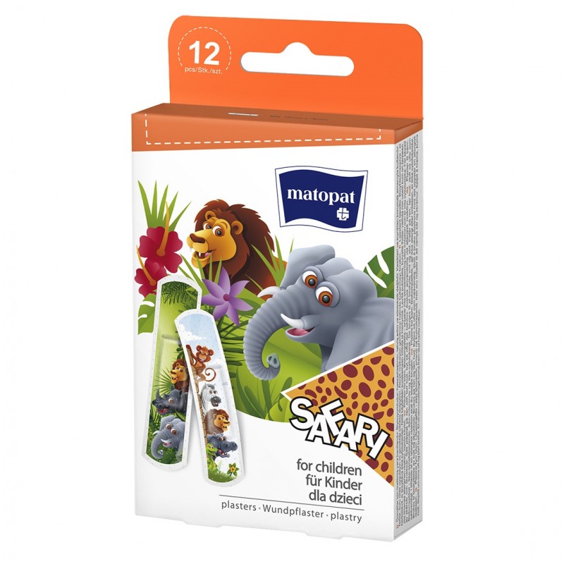 Matopat SAFARI sebtapasz, 12 db