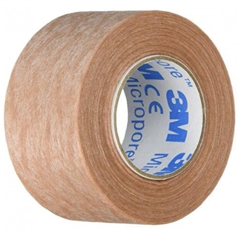 3M Micropore Flesh White mikroporózus sebészeti papírragasztó