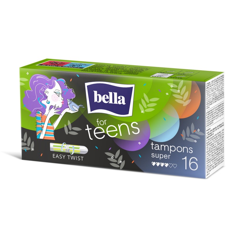 Bella for teens Super tampon