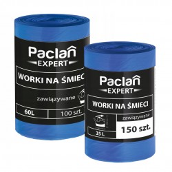 Paclan EXPERT szemeteszsák, gazdaságos kiszerelés