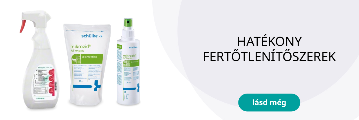 Hatékony fertőtlenítőszerek
